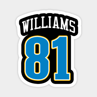 Williams - Chargers Magnet