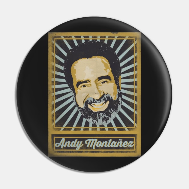 Andy Montañez Poster Pin by TropicalHuman