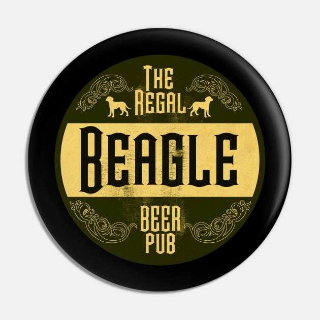Vintage Regal Beagle Pub Pin by CTShirts