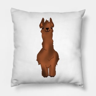 Cartoon Llama Pillow