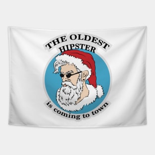 Santa is coming Tapestry