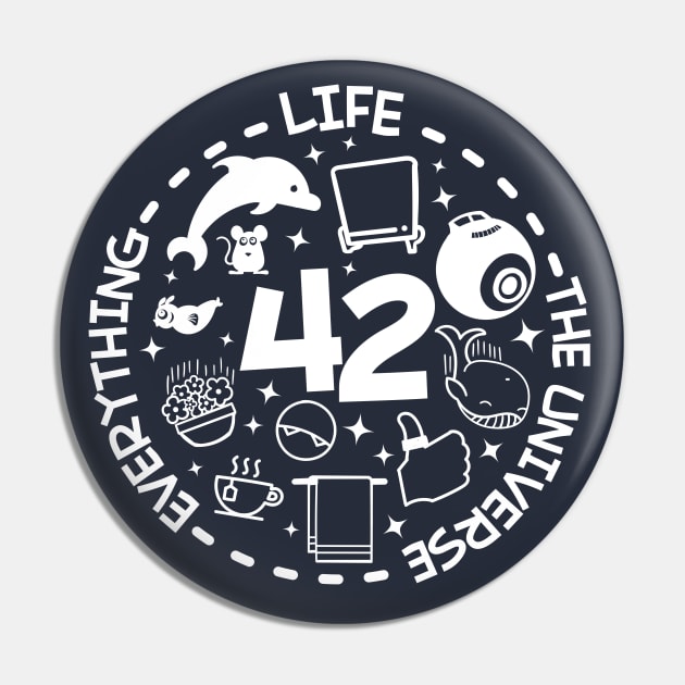 42: Life the Universe and Everything Pin by Meta Cortex