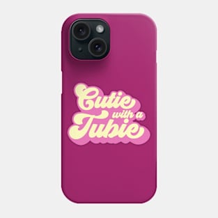 Cutie With A Tubie Feeding Tube Awareness G-button G-tube Phone Case