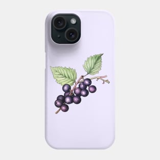 Blackcurrant Art Phone Case