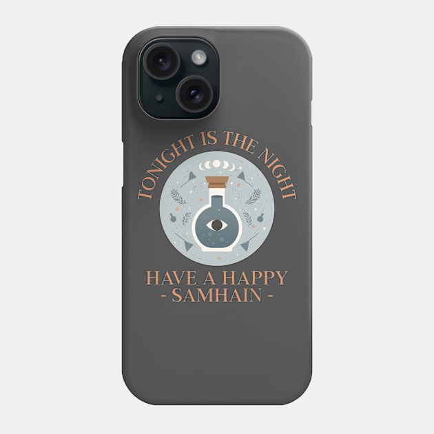 Samhain Phone Case by Tip Top Tee's