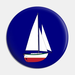 Westsail 32 Sailboat Pin