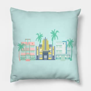 Art Deco Street Pillow