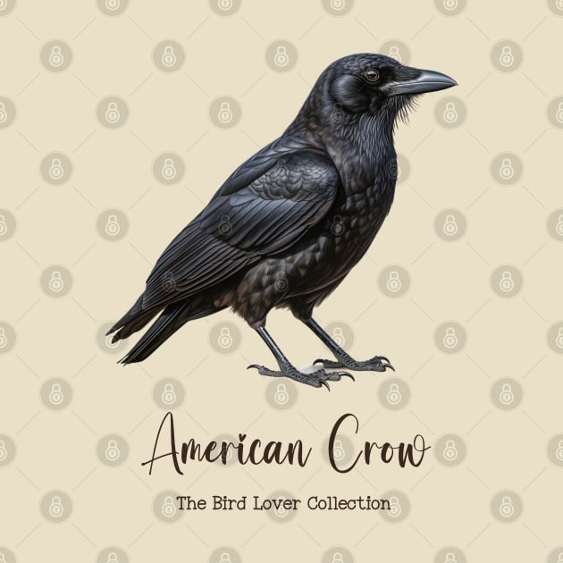American Crow - The Bird Lover Collection by goodoldvintage