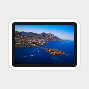 South of France coast Magnet