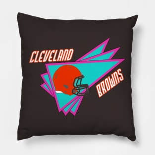 Cleveland Browns 80's Pennant Pillow