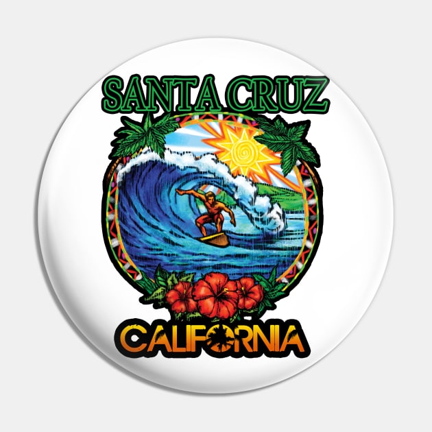 Santa Cruz Pin by ZombeeMunkee