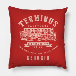 Terminus Sanctuary Community (light) Pillow