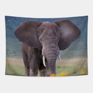 African Bush Elephant Tapestry