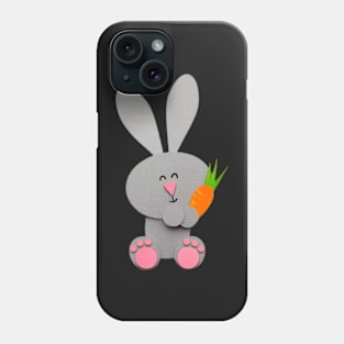 rabbit minimalist Phone Case