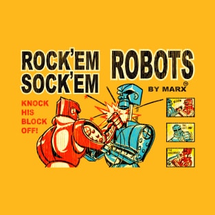 Rock'Em Sock'Em Robots Worn T-Shirt