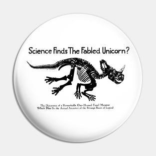 Science Finds the Fabled Unicorn? Pin