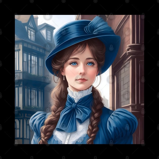 Edwardian Woman by AICreativeArts