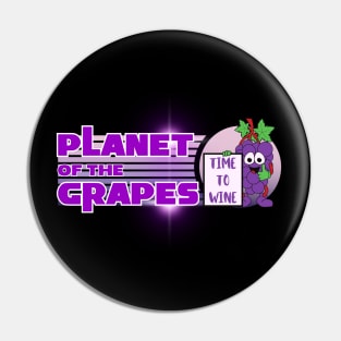 Planet Of The Grapes Pin