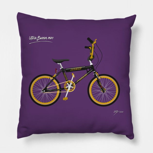 Raleigh Ultra Burner Mk 1 Pillow by Tunstall