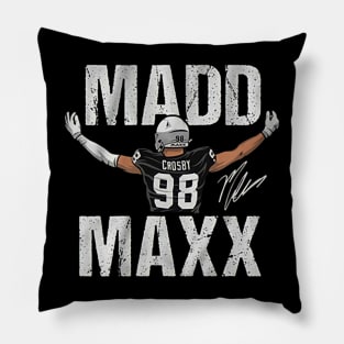 maxx crosby Pillow