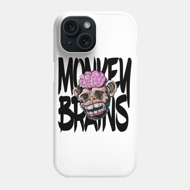 Monkey Brains Color Light Phone Case by GodsBurden