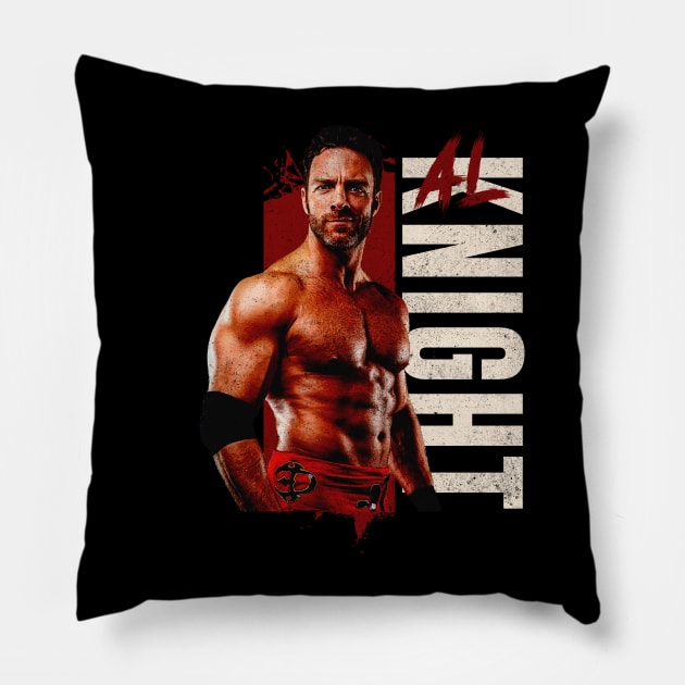 la knight yeah Pillow by HighRollers NFT