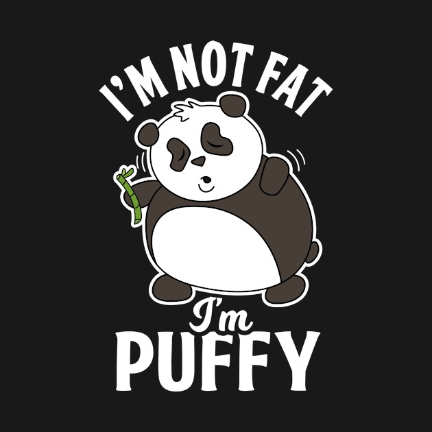 Thick Panda Belly Eat Humor by Tobias Store