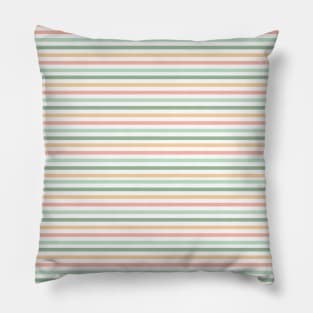 Womens Pastel Stripes Pillow