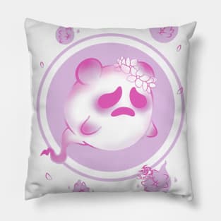 Pink Ghost Pillow