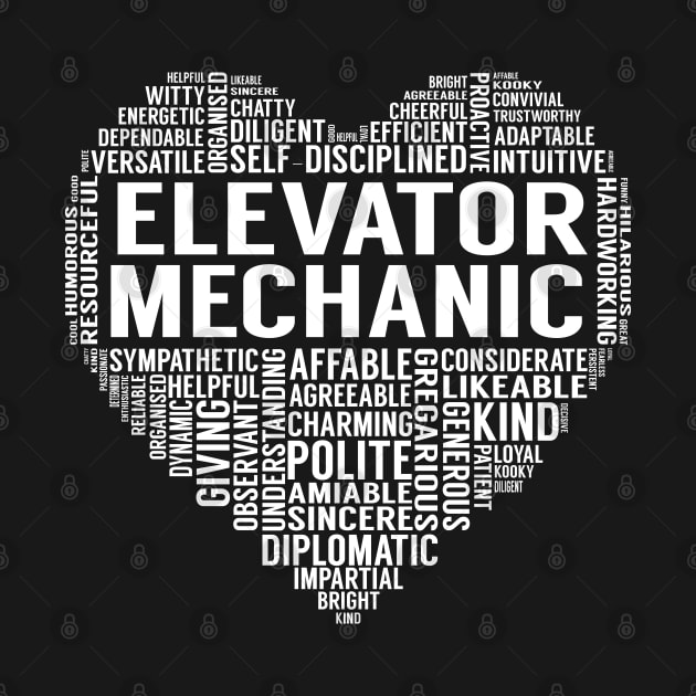 Elevator Mechanic Heart by LotusTee