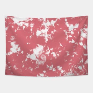 Pink watermelon Storm - Tie Dye Shibori Texture Tapestry