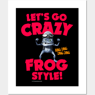 Poster Crazy Frog - Black, Wall Art, Gifts & Merchandise