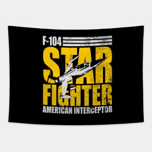 F-104 Starfighter (distressed) Tapestry