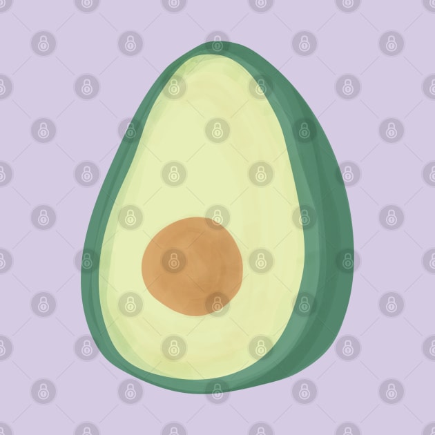 Avocado as it is by awesomesaucebysandy