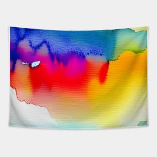 Abstract Watercolour Wall Art Tapestry