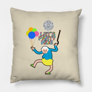 Let`s party kids- grandma Pillow