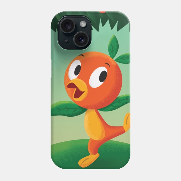 Florida Orange Bird - Orange Tree Phone Case by The Dept. Of Citrus