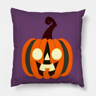 spooky pumpkin Pillow