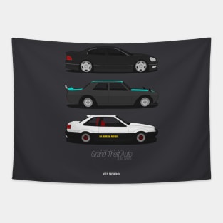 GTA JDM Series Tapestry