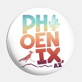 Phoenix Rainbow Type Pin