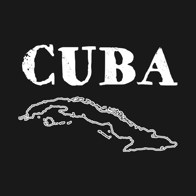 cuba map by livania