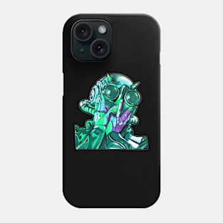 ghoul hands- green Phone Case