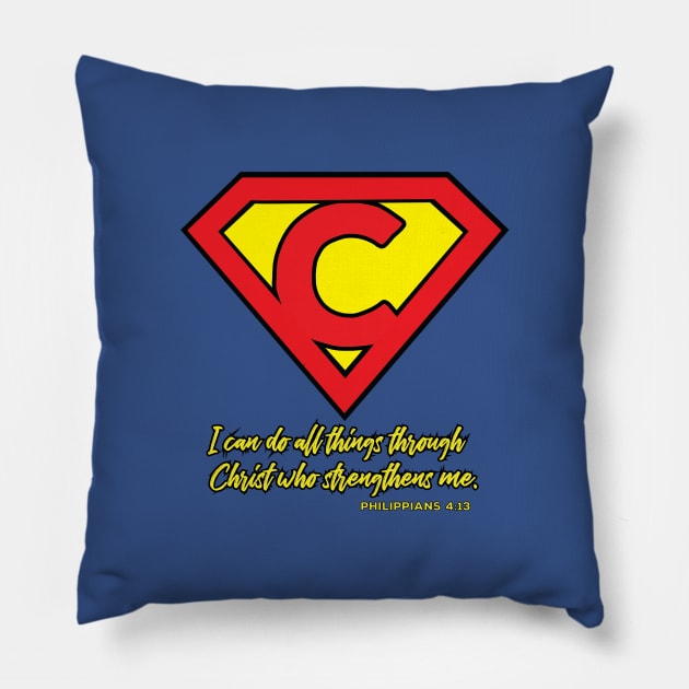 I can do all things through Christ Pillow by JesusLovesYou