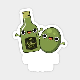 Oil Be There For You Cute Olive Pun Magnet