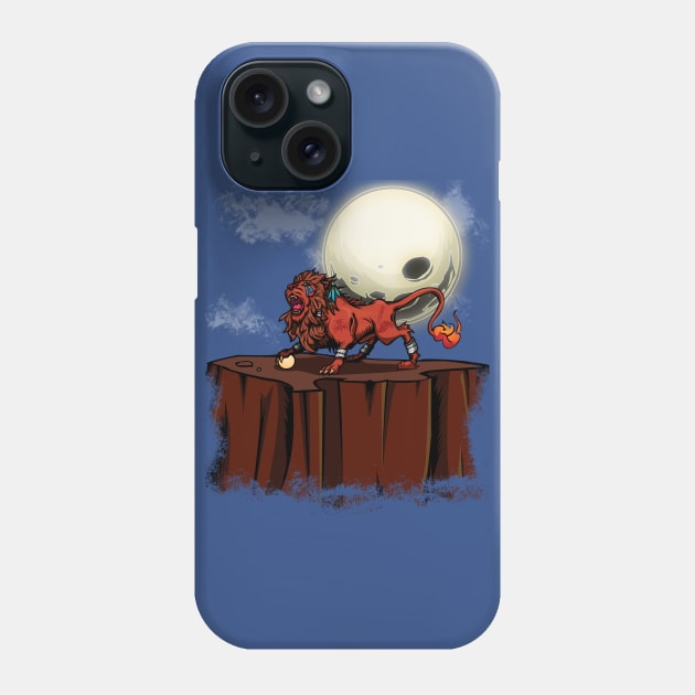 Red XIII Phone Case by Beanzomatic