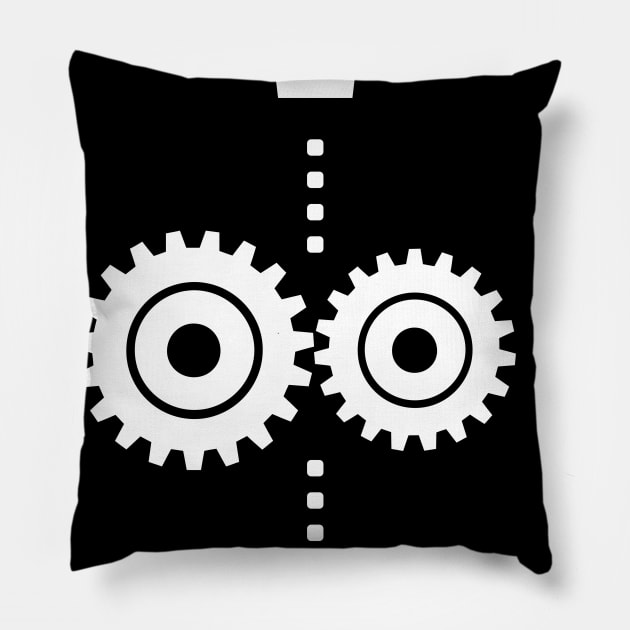 Programmer hacker coffee code profession work Pillow by RIWA