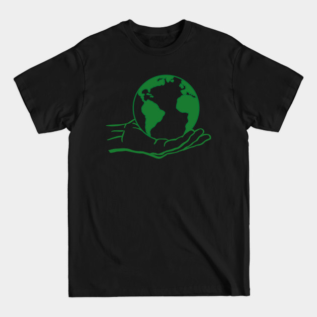 Discover In the Palm of His Hand - World - T-Shirt