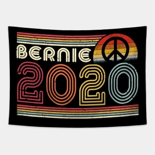 Bernie 2020 Peace Vintage Bernie Sanders Hippie Shirt Tapestry