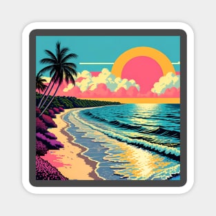 Candy Beach Magnet