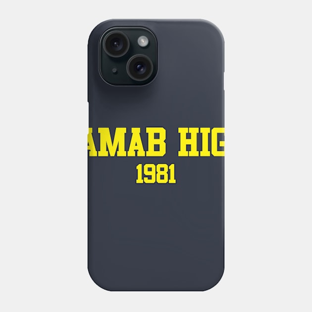 Lamab High 1981 Phone Case by GloopTrekker